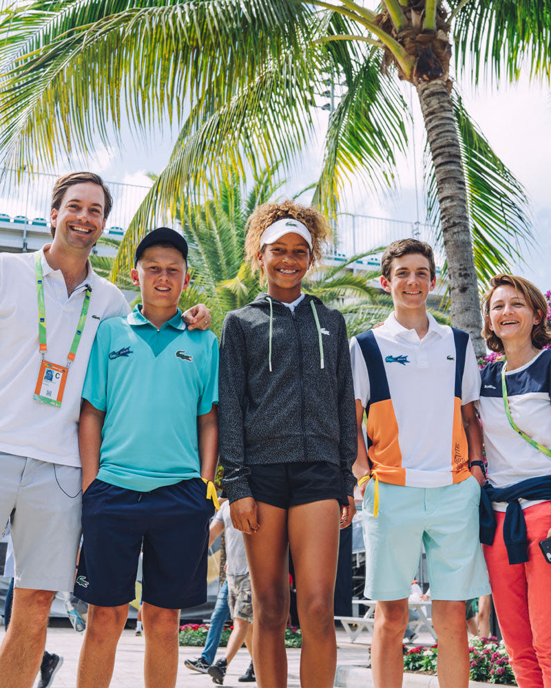 UN REVE AMERICAIN POUR MES PETITS CROCOS A L'OPEN DE MIAMI