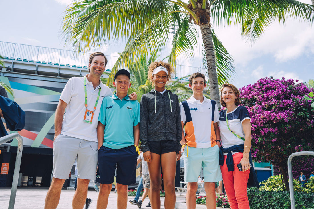 UN REVE AMERICAIN POUR MES PETITS CROCOS A L'OPEN DE MIAMI