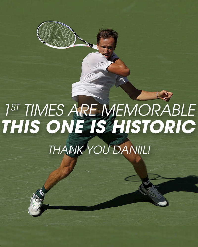 DANIIL MEDVEDEV : UNE PREMIÈRE HISTORIQUE !