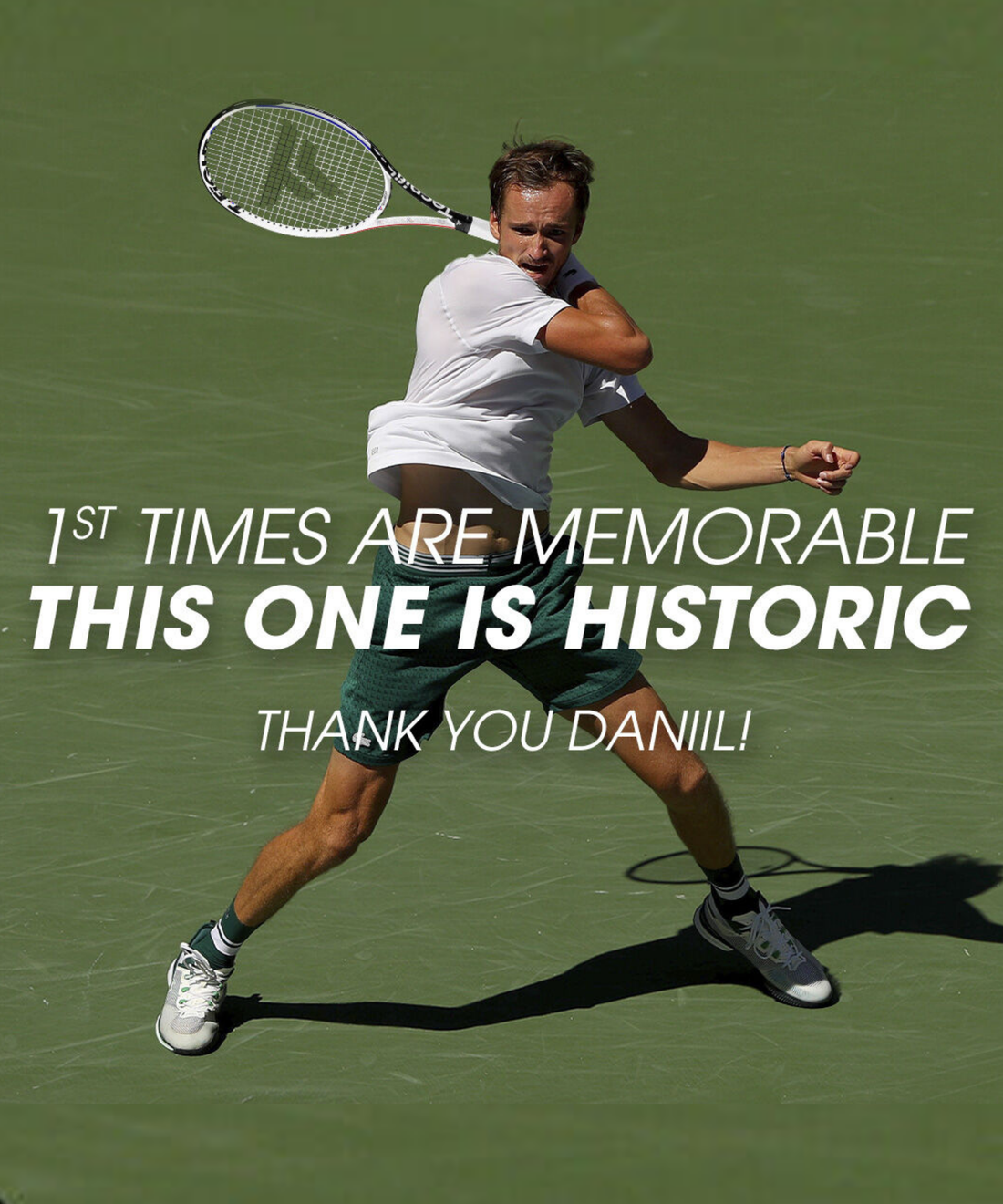DANIIL MEDVEDEV : UNE PREMIÈRE HISTORIQUE !