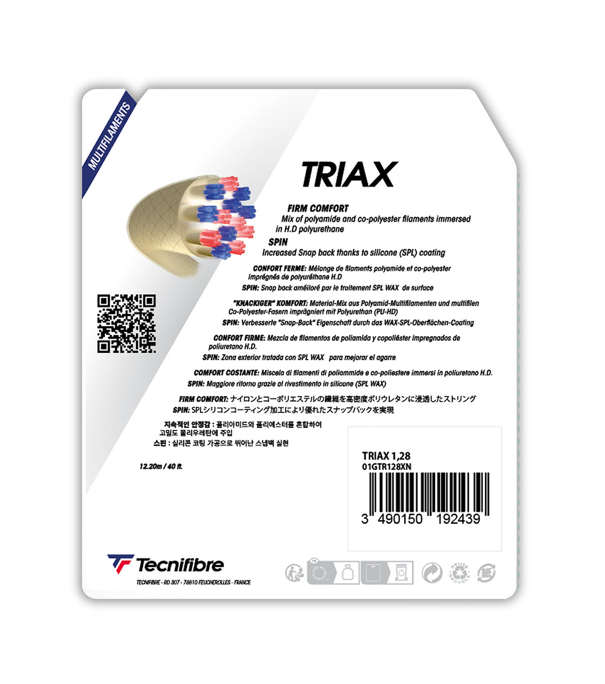 Triax monofilament Set Natural