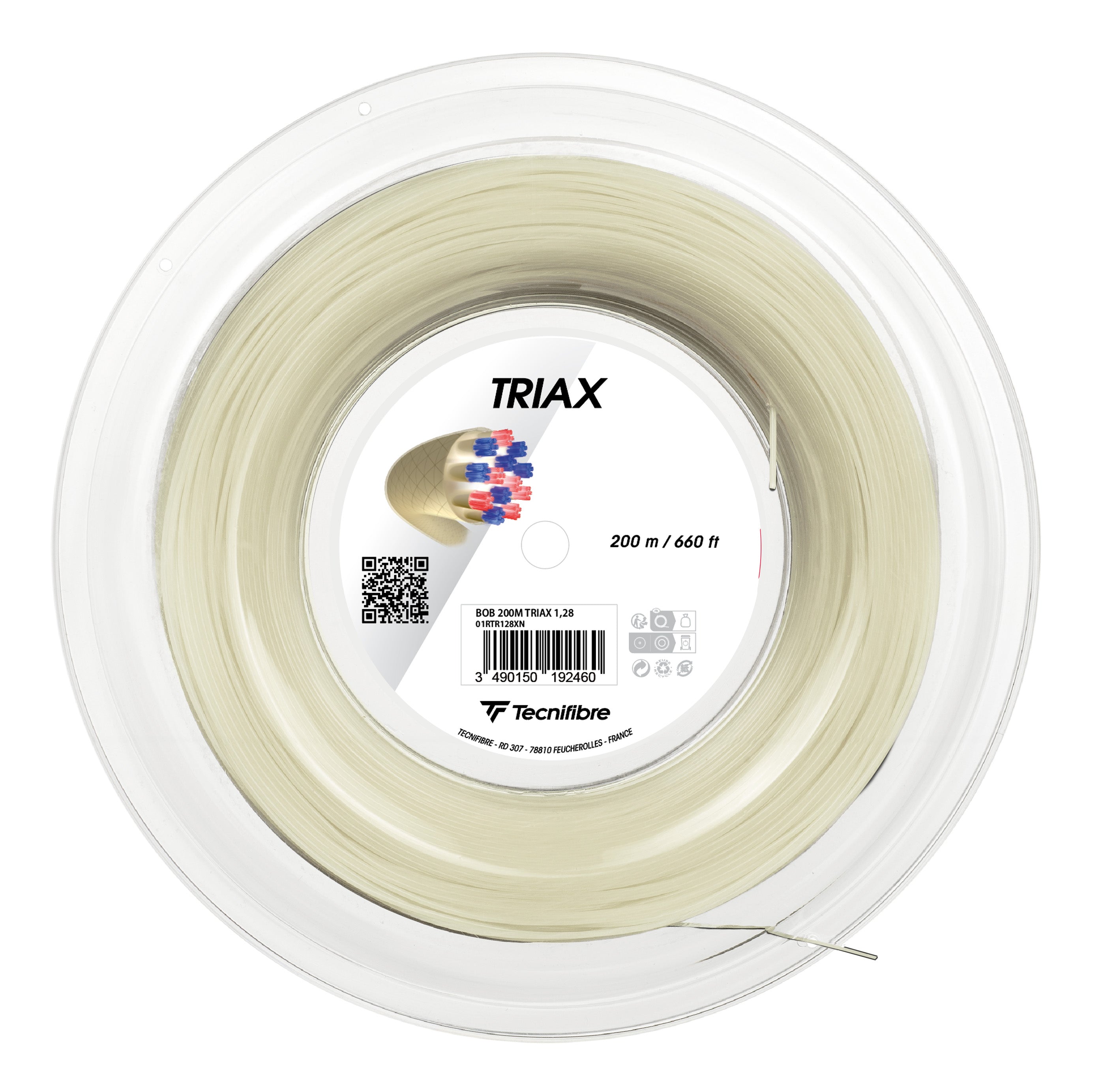 Triax monofilament Reel Natural