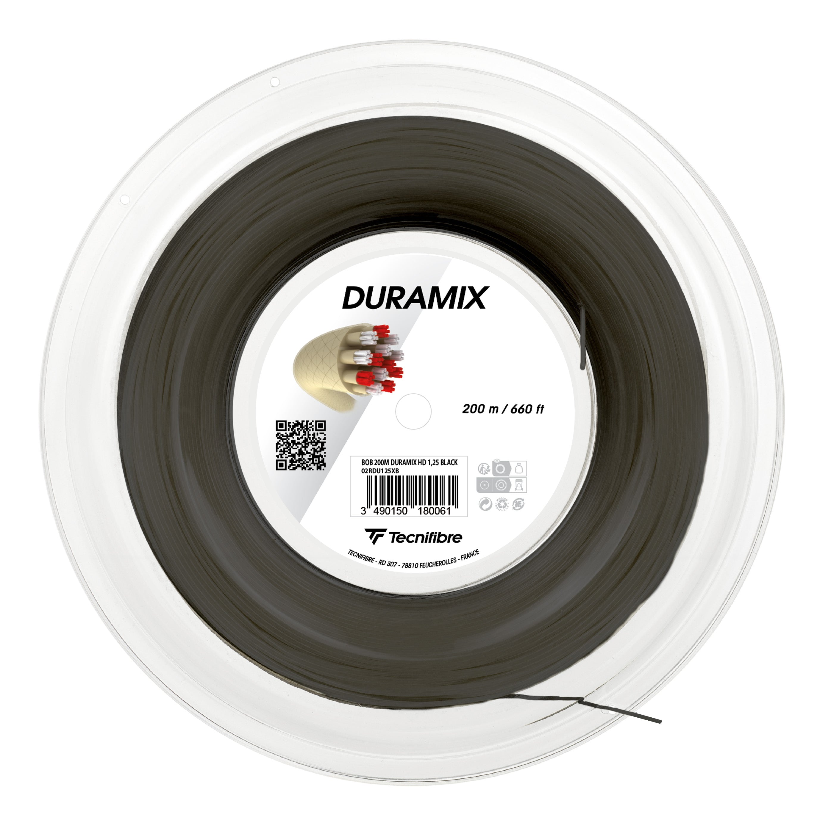 Duramix monofilament Reel Black