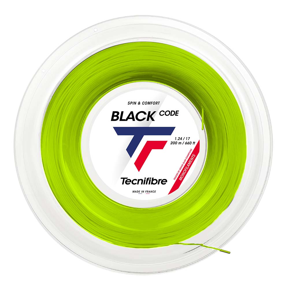 TEC HTLBT-200 ブラック 0.1 Black Code monofilament Lime Reel
