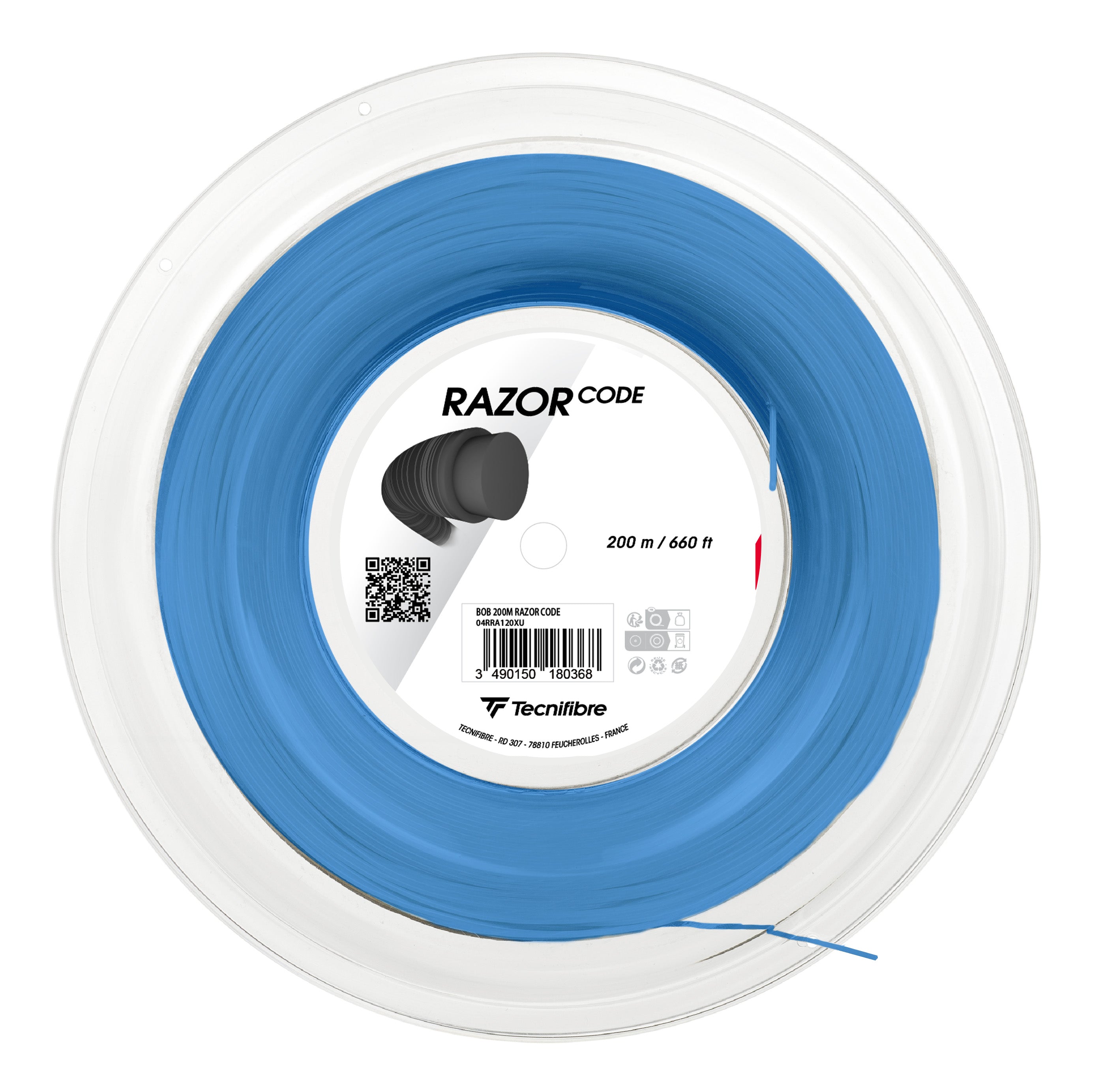 Razor Code monofilament Reel Blue