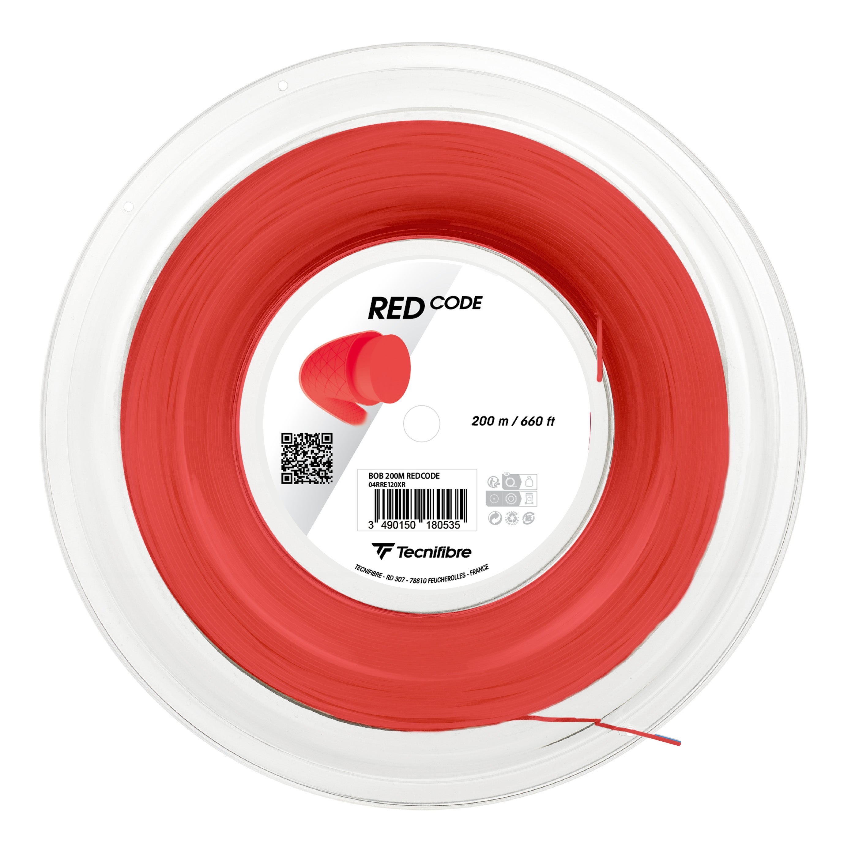 Red Code monofilament Reel Red