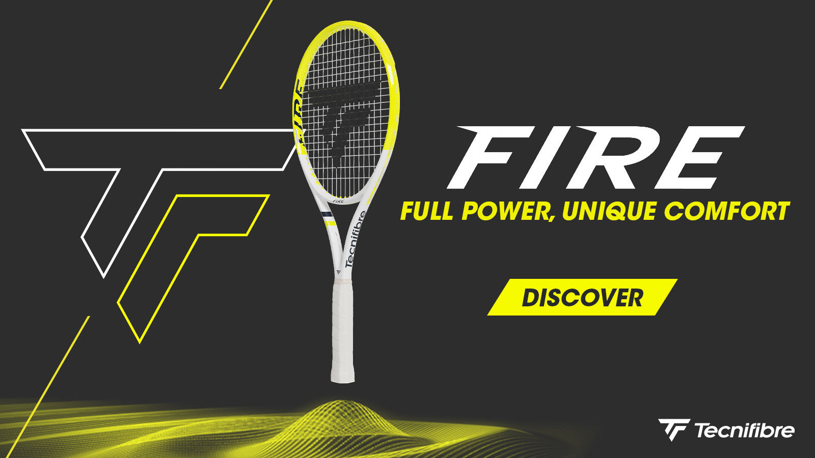 Raqueta de tenis TF-40 290 16M V3