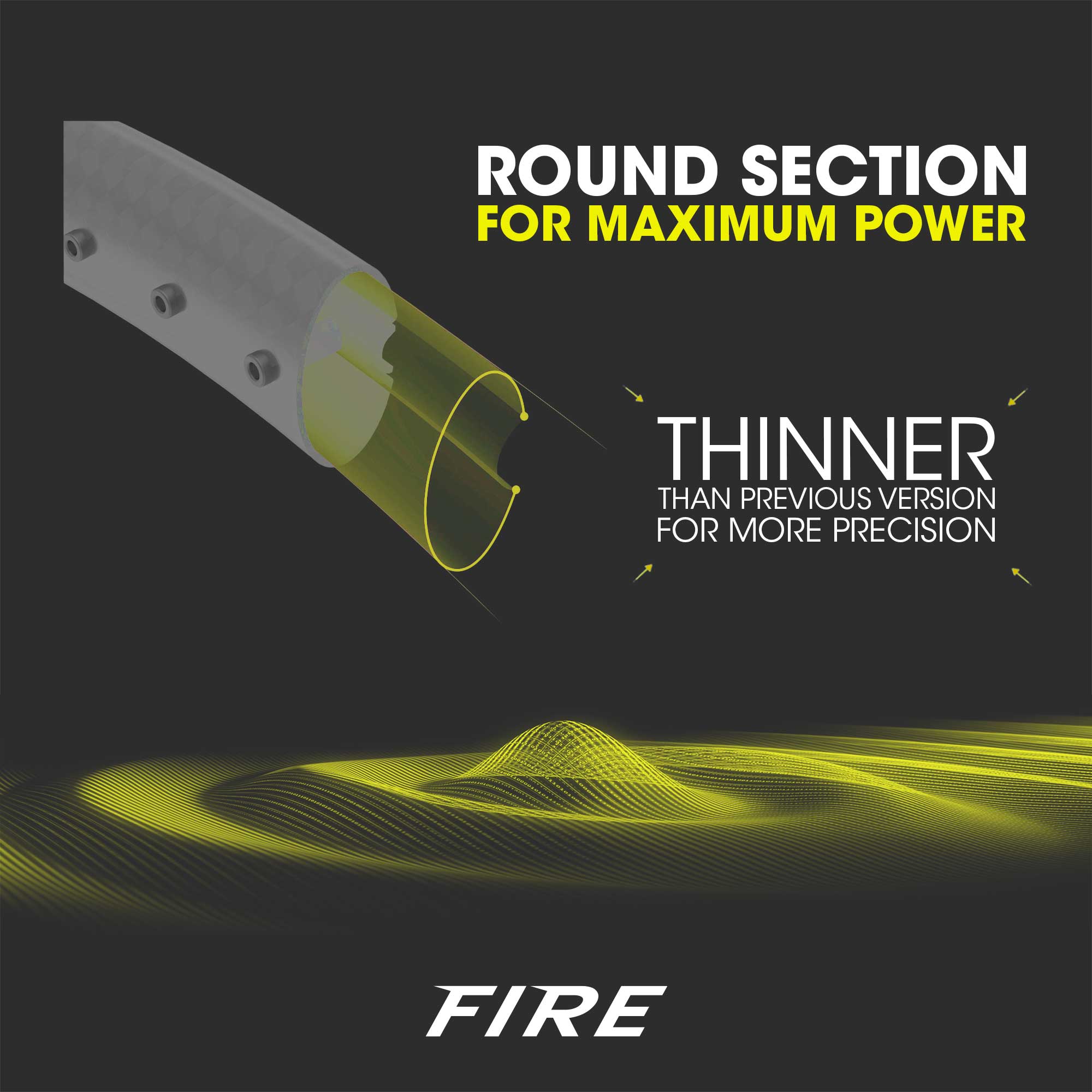 Fire 300 tennis racket