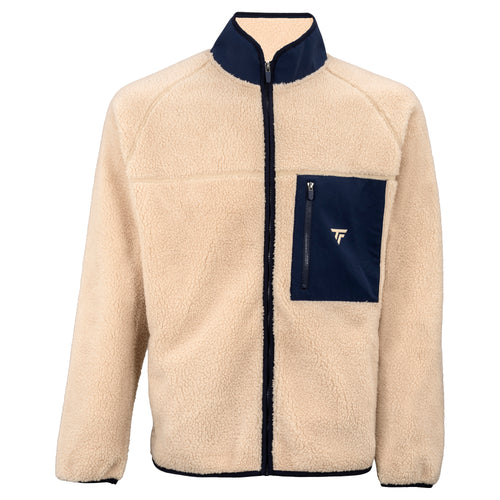 SHERPA FULL ZIP JACKET SAND