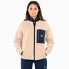 SHERPA FULL ZIP JACKET SAND