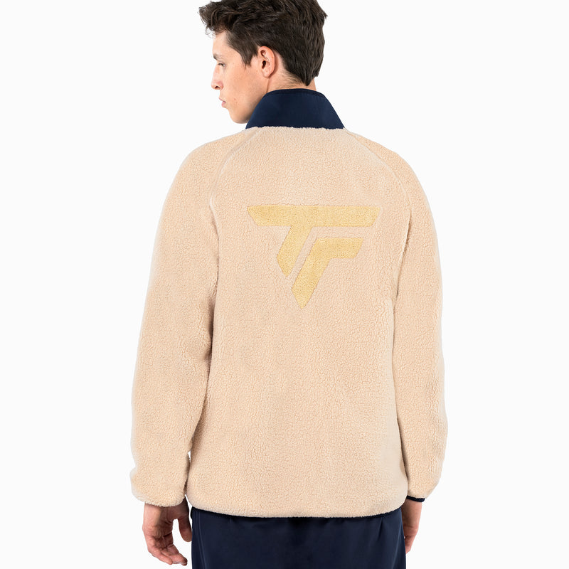 SHERPA FULL ZIP JACKET SAND