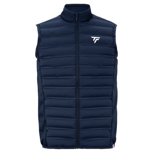 UNISEX NAVY SLEEVELESS TECH JACKET