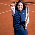 UNISEX NAVY SLEEVELESS TECH JACKET