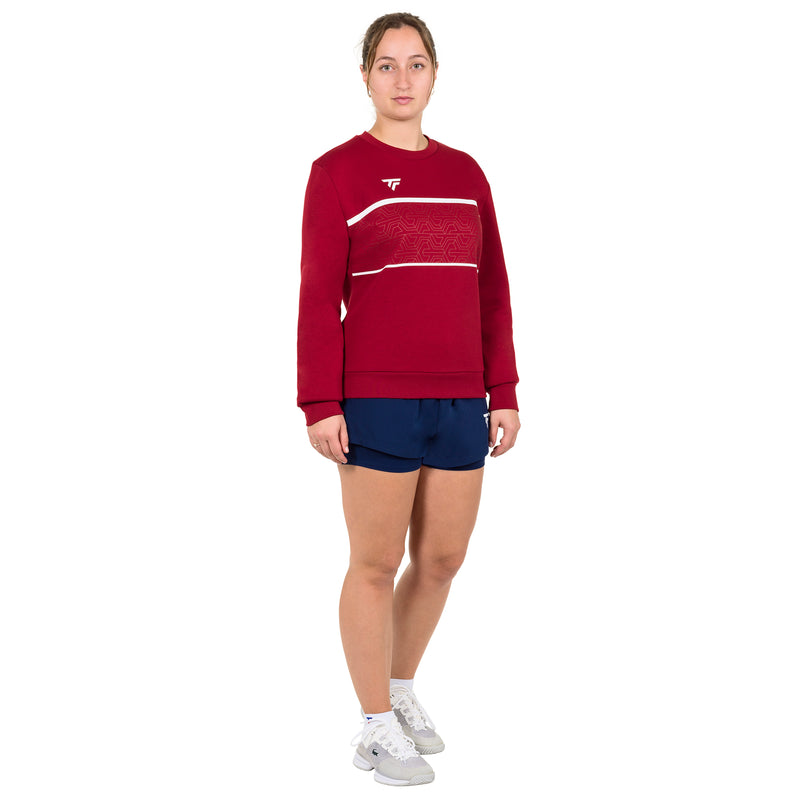 TEAM SWEAT CARDINAL FEMME