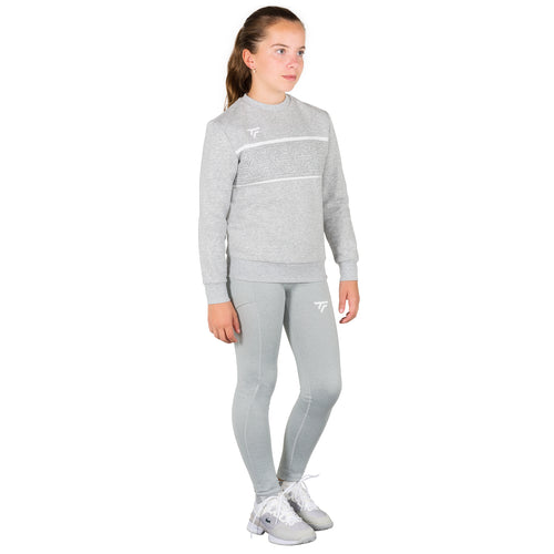 GIRL'S SILVER TEAM SWEAT