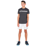 BOYS' BLACK HEATHER F2 AIRMESH
