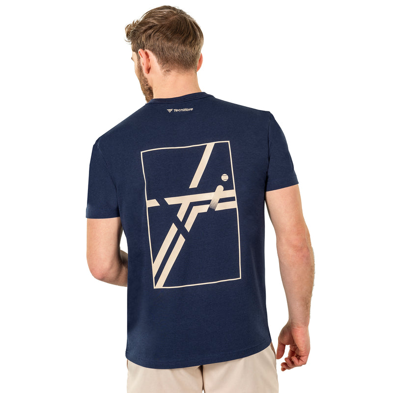 Men's Graphic Tee T-shirt Navy