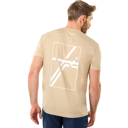 Men's Graphic Tee Sand