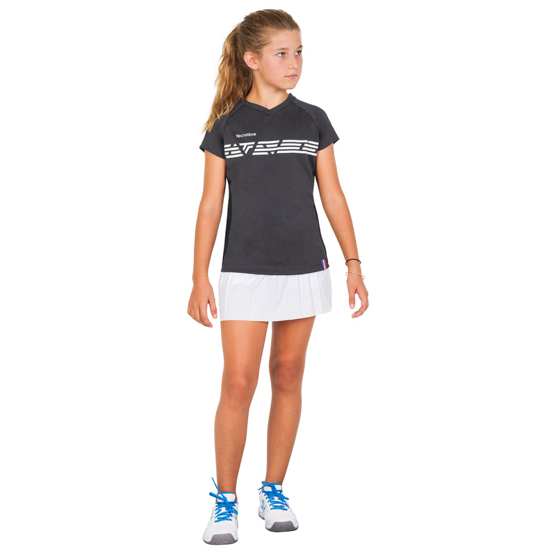 GIRL'S BLACK HEATHER LADY F2 AIRMESH