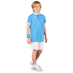 BOYS' AZUR TEAM MESH POLO