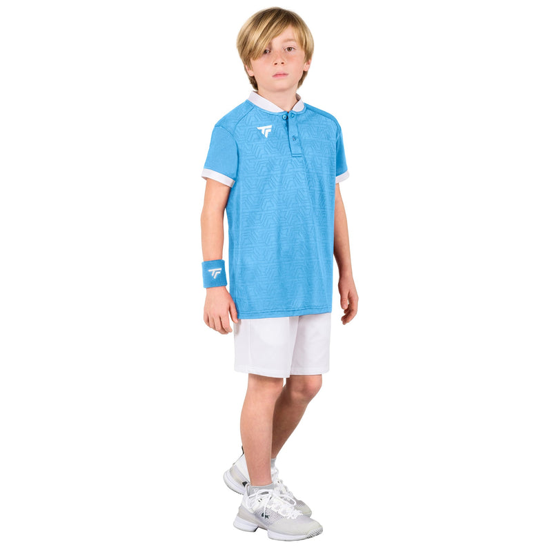 BOYS' AZUR TEAM MESH POLO