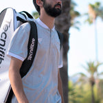 MEN’S SILVER TEAM MESH POLO