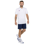 Polo TEAM MESH WHITE Homme