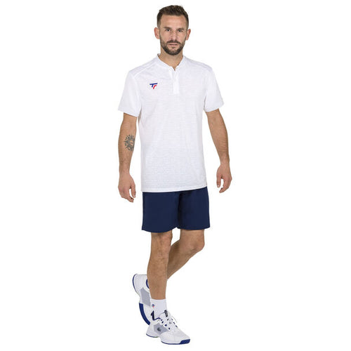 Polo TEAM MESH WHITE Homme