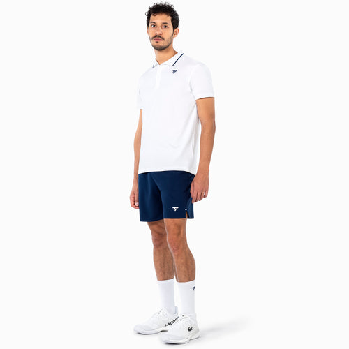 Polo técnico para hombre blanco