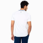 Polo técnico para hombre blanco