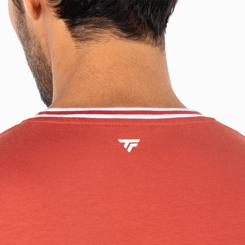 T-Shirt STRETCH TEE Terracotta Homme