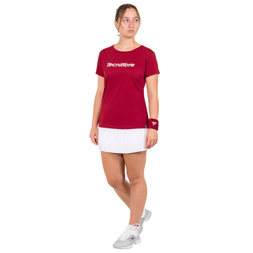 WOMEN'S CARDINAL TEAM COTTON TEE