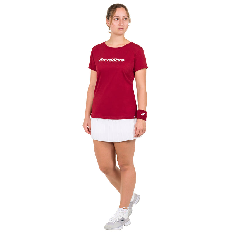 WOMEN'S CARDINAL TEAM COTTON TEE