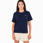 T-SHIRT GRAPHIC TEE FEMME MARINE