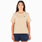 T-SHIRT GRAPHIC TEE FEMME SAND