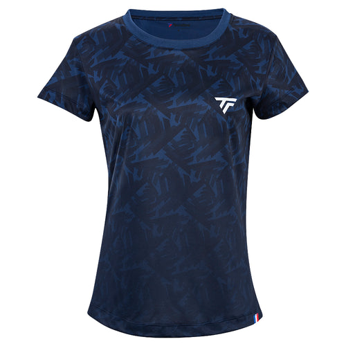 WOMEN'S NAVY X-LOOP T-SHIRT