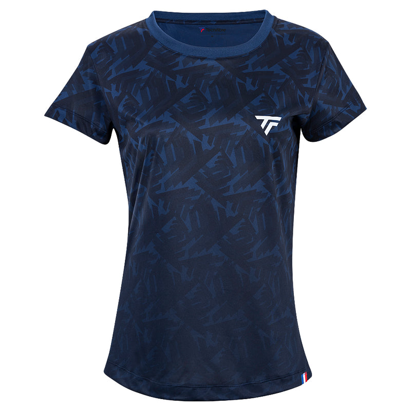 WOMEN'S NAVY X-LOOP T-SHIRT