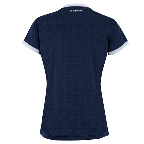 WOMEN'S TEAM MESH POLO NAVY