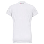 WOMEN'S WHITE TEAM MESH POLO