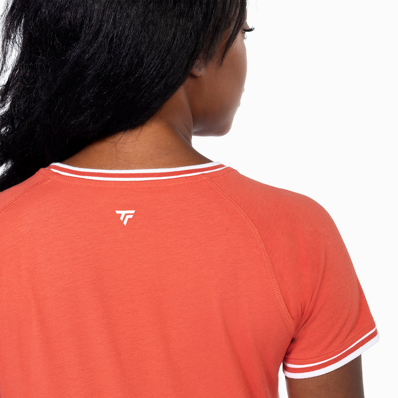 T-Shirt STRETCH TEE Terracotta Femme