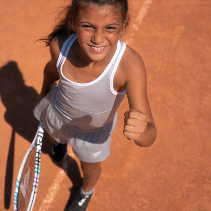 GIRL'S SILVER TEAM TANK-TOP