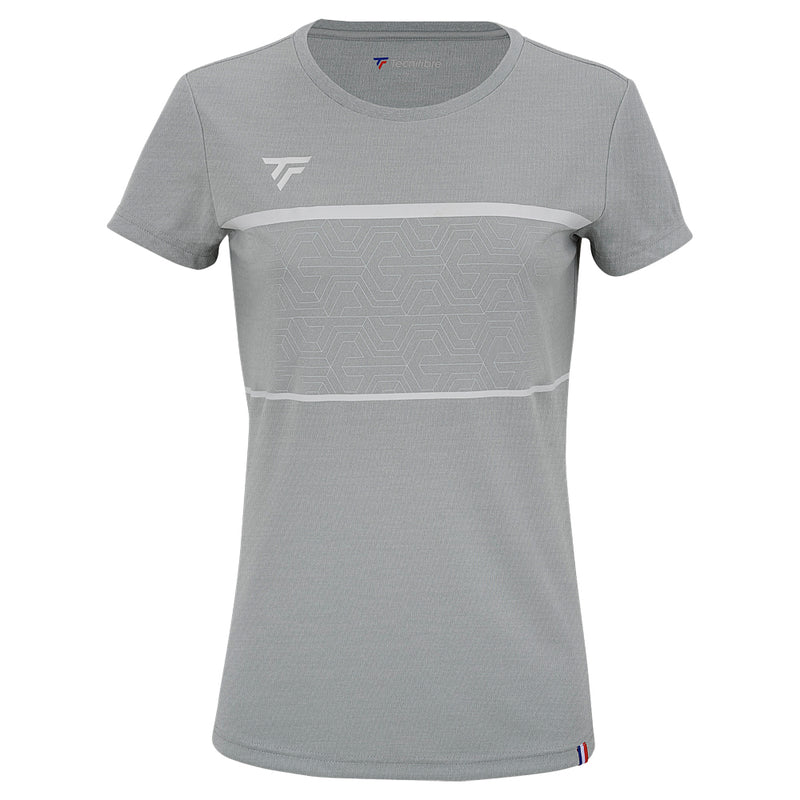GIRL'S SILVER TEAM TECH TEE