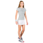 GIRL'S SILVER TEAM TECH TEE