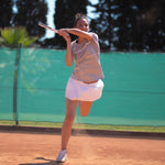 WOMEN'S WHITE TEAM SKORT