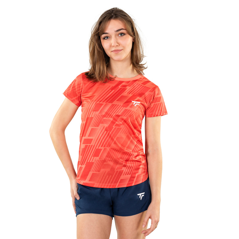 WOMEN'S CORAL X-LOOP T-SHIRT