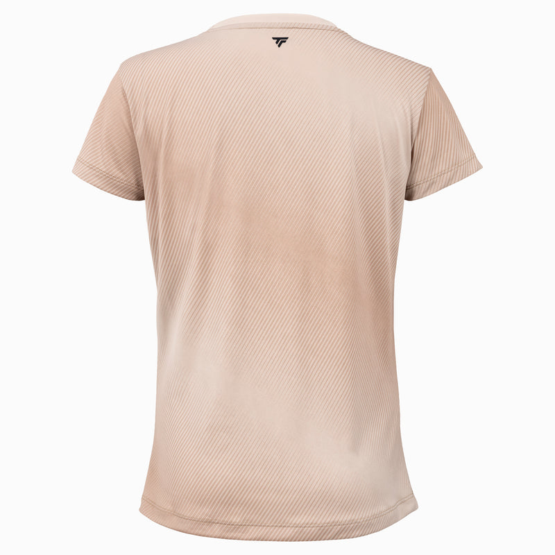 T-SHIRT X-LOOP TEE FEMME SAND