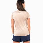T-SHIRT X-LOOP TEE FEMME SAND