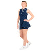 WOMEN'S NAVY TECH DRESS STRETCH
