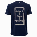 T-SHIRT GRAPHIC TEE HOMME MARINE