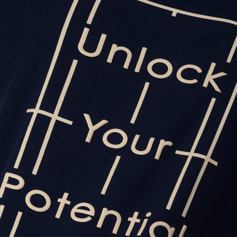 T-SHIRT GRAPHIC TEE HOMME MARINE
